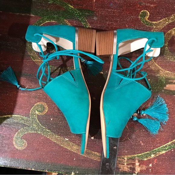 ▪️NINE WEST Ankle Tie Sandals - Picture 11 of 11